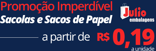 Promoção de Sacolas e Sacos de Papel